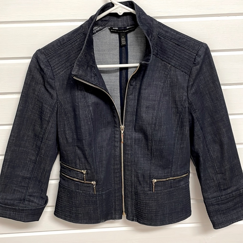 WHBM Crop Jacket
